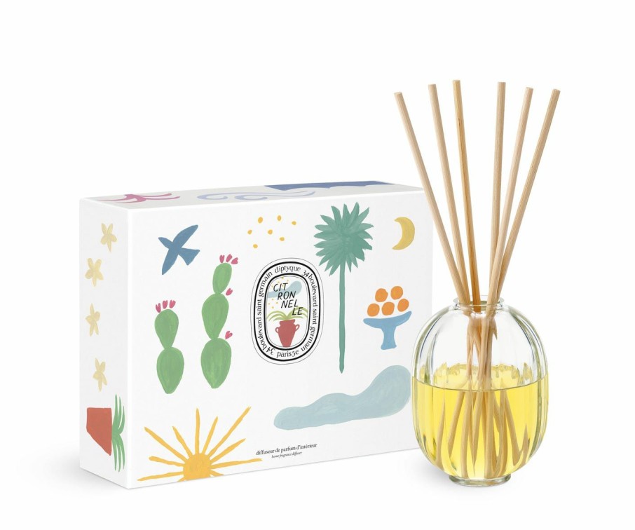 Summer Scents * | Citronnelle (Lemongrass) Summer Limited Edition Home Fragrance Diffuser