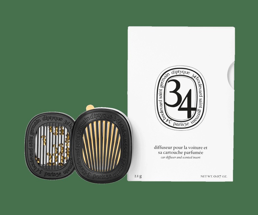 Diffusers * | 34 Boulevard Saint Germain Car Diffuser And Insert