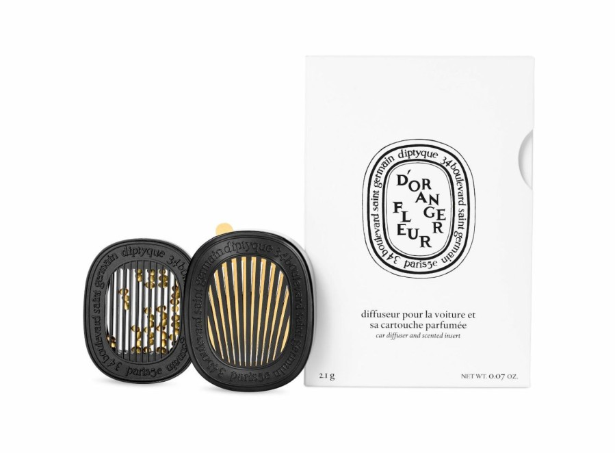 Summer Scents * | Fleur D'Oranger (Orange Blossom) Car Diffuser And Insert