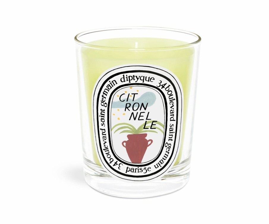 Summer Scents * | Citronnelle (Lemongrass) Summer Limited Edition Classic Candle