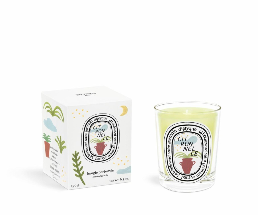 Summer Scents * | Citronnelle (Lemongrass) Summer Limited Edition Classic Candle